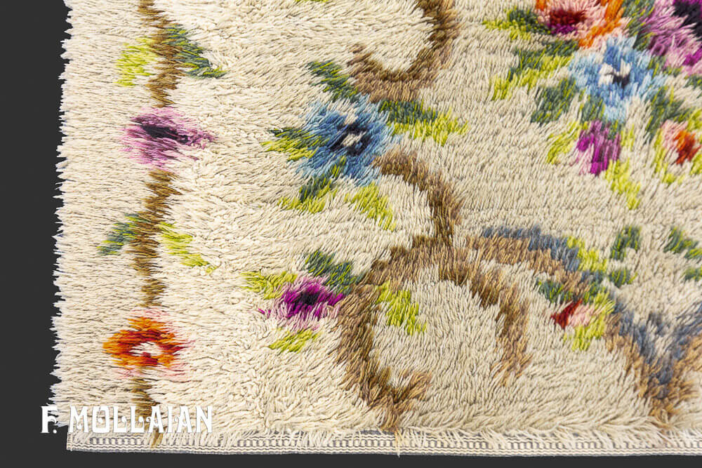 Tapis Vintage Rya n°:19790728
